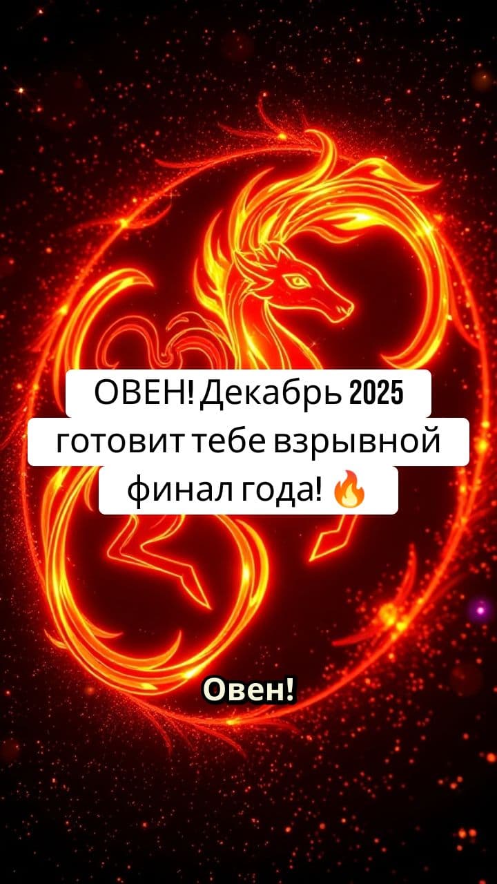 Aries Horoscope December 2025