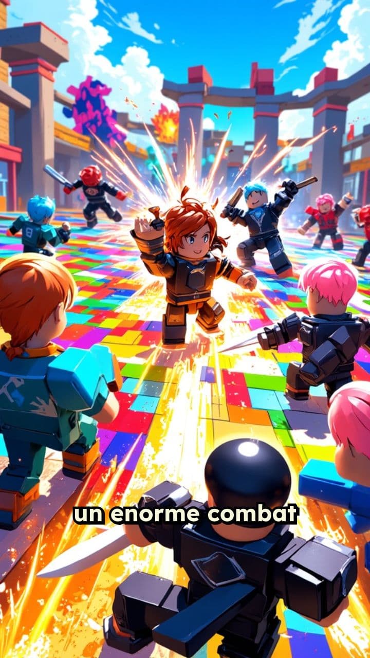 Combat colossal entre rivaux