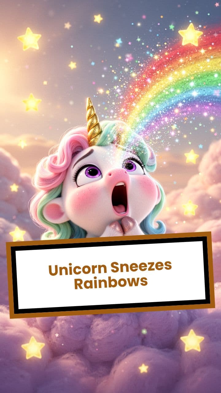 Unicorn Sneezes Rainbows