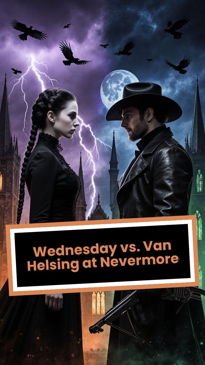 Wednesday vs. Van Helsing at Nevermore