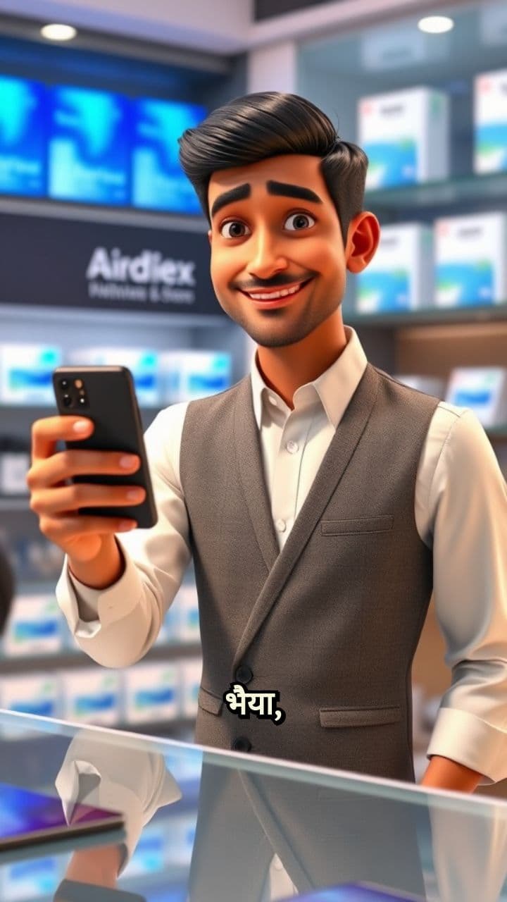 पप्पू और उसका स्मार्ट फोन