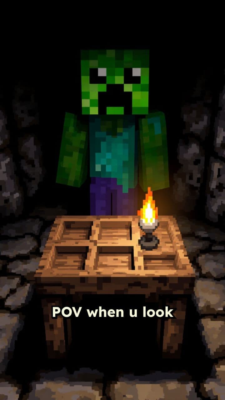 Crafting Table Surprise