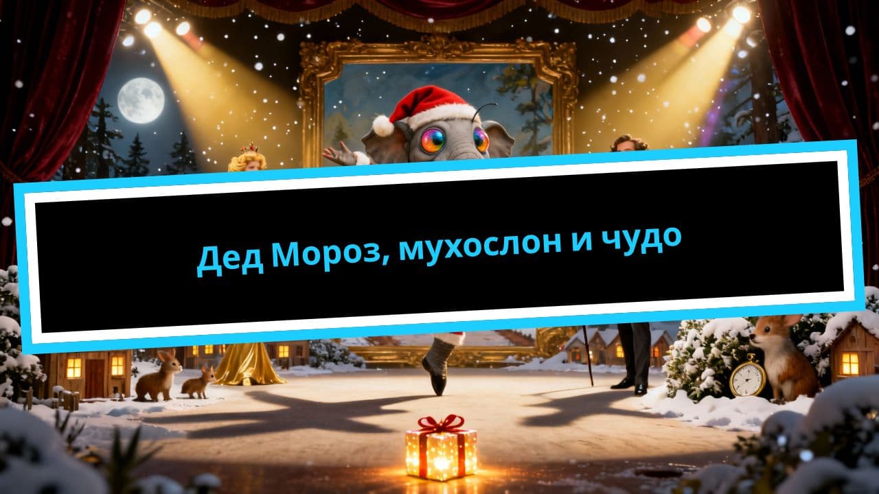 Дед Мороз, мухослон и чудо