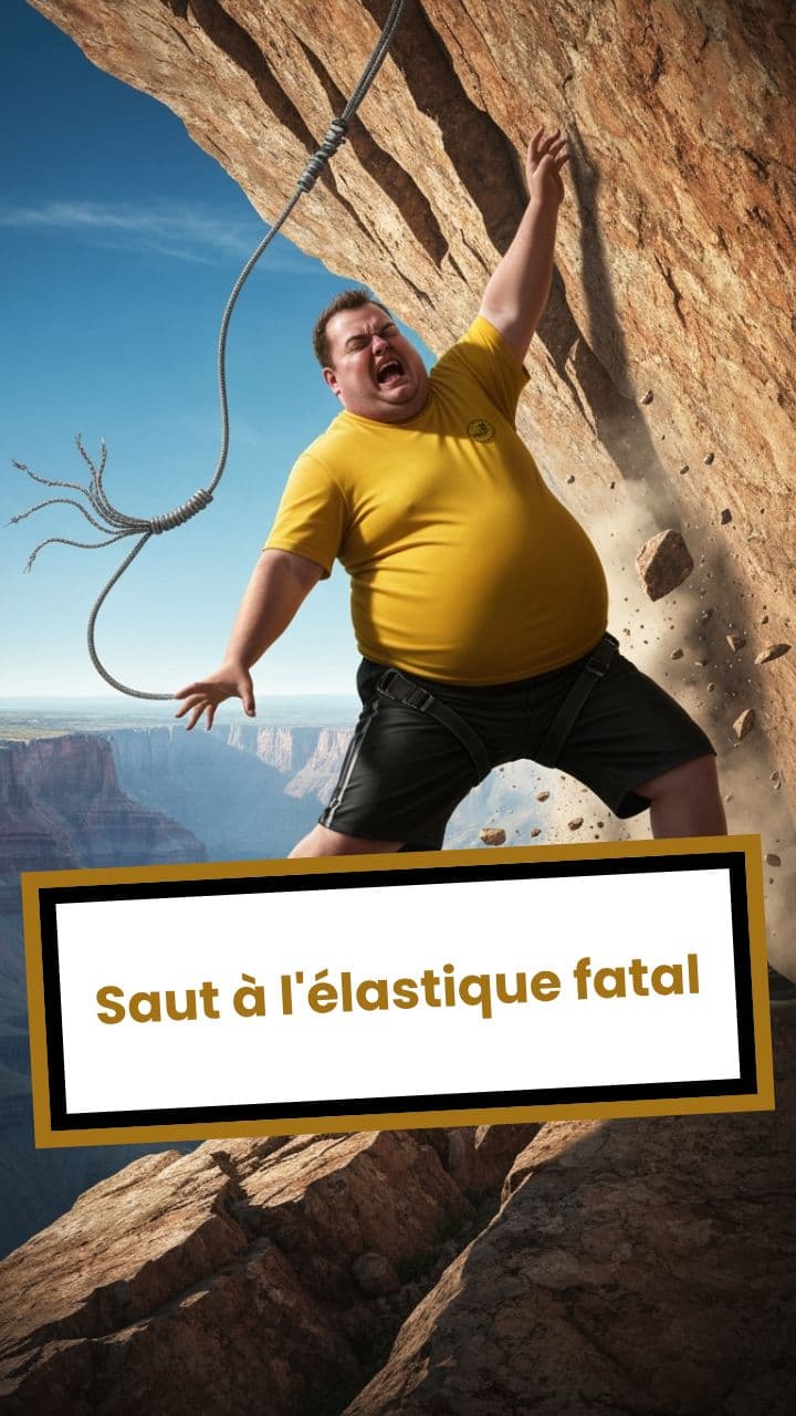 Saut à l'élastique fatal