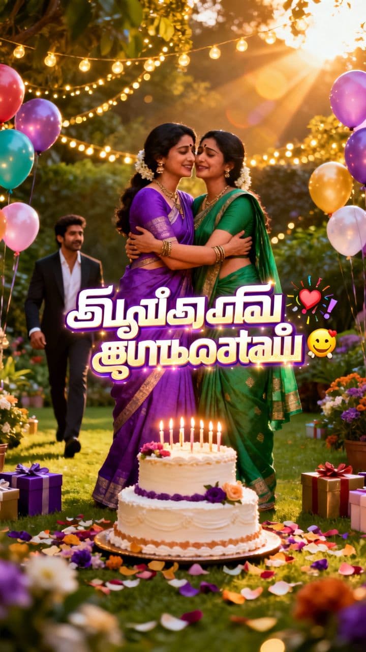 விஜியின் சினிமாட்டிக் பிறந்தநாள் கொண்டாட்டம்