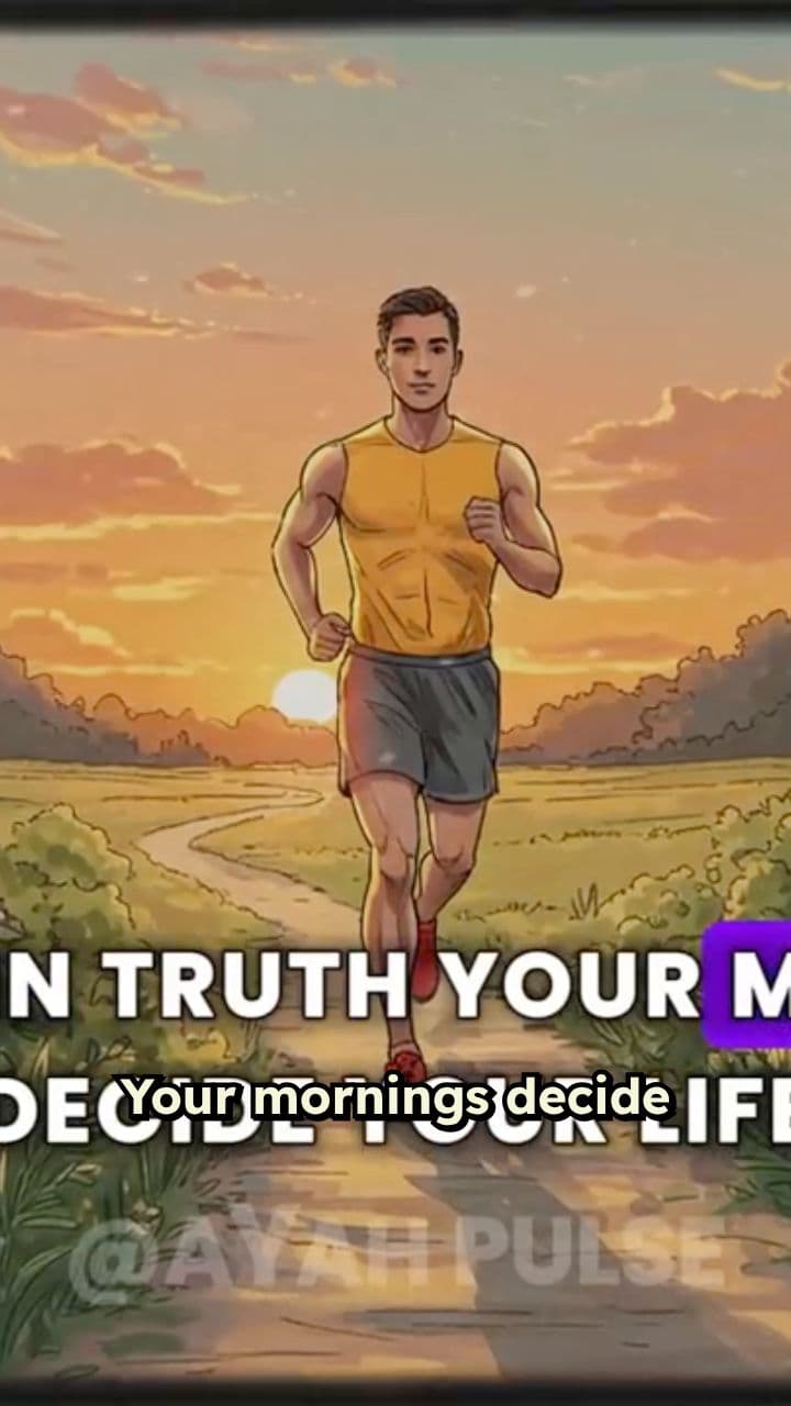 Your Mornings Decide Your Life