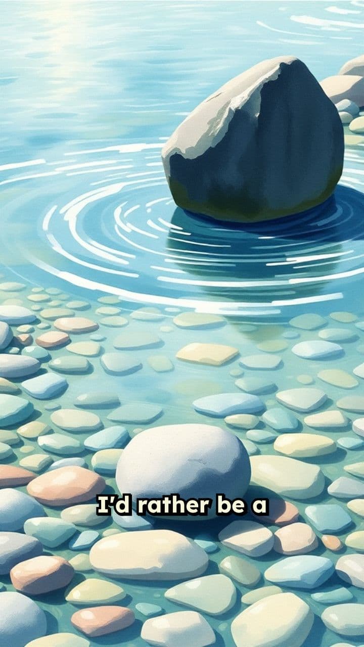 A Pebble in the River