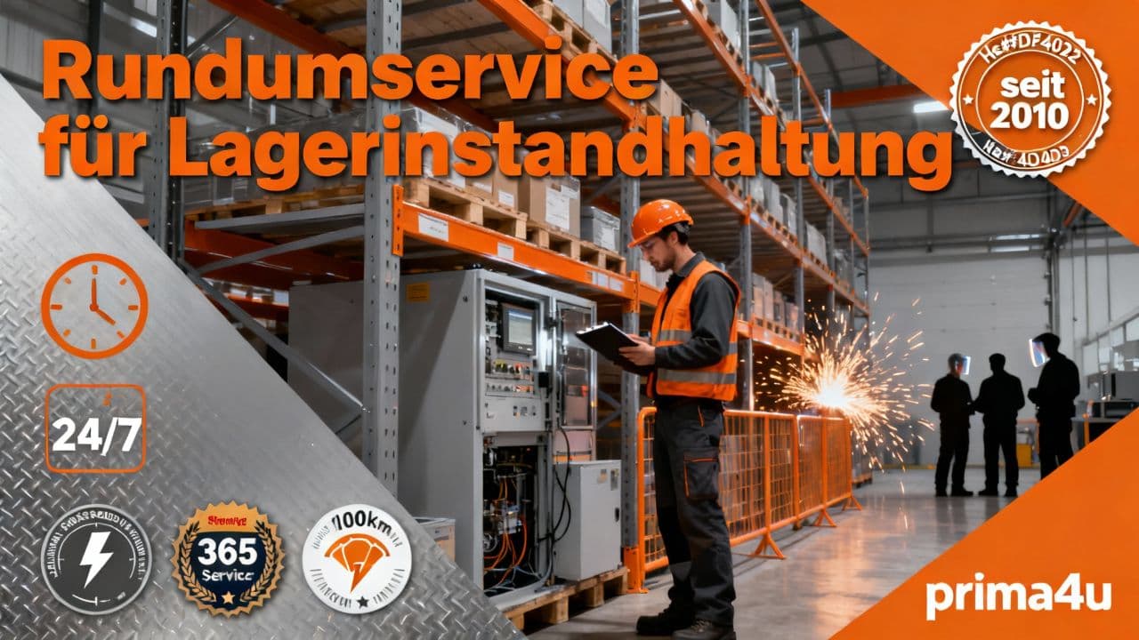 Rundumservice für Lagerinstandhaltung