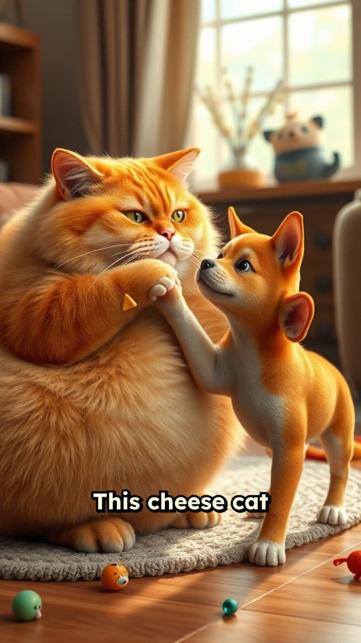 Cheese Cat's Deceptive Sweetness