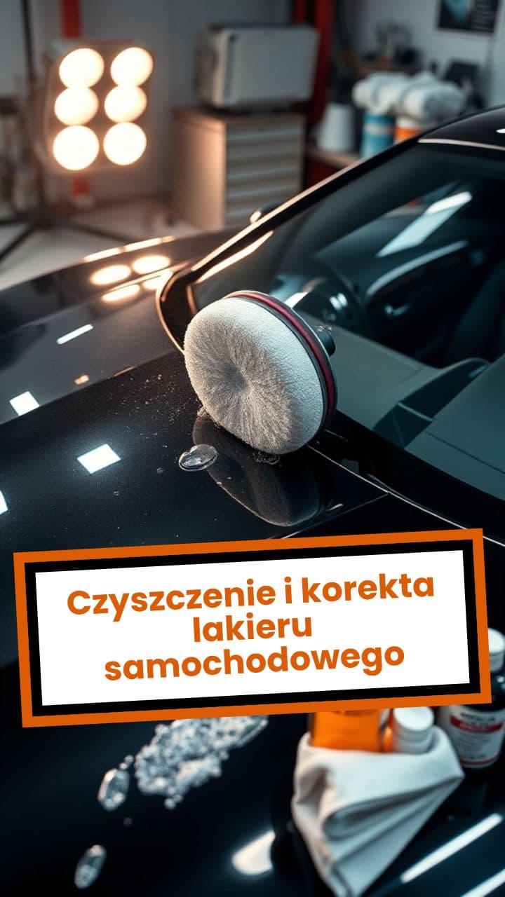 Czyszczenie i korekta lakieru samochodowego