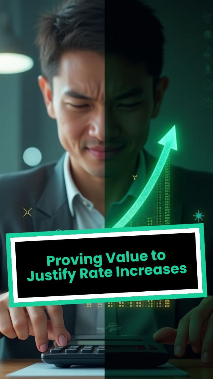 Proving Value to Justify Rate Increases