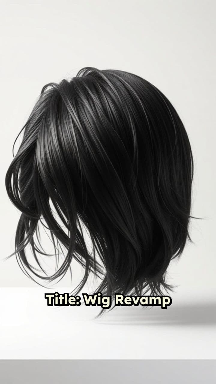 Wig Revamp Transformation Process