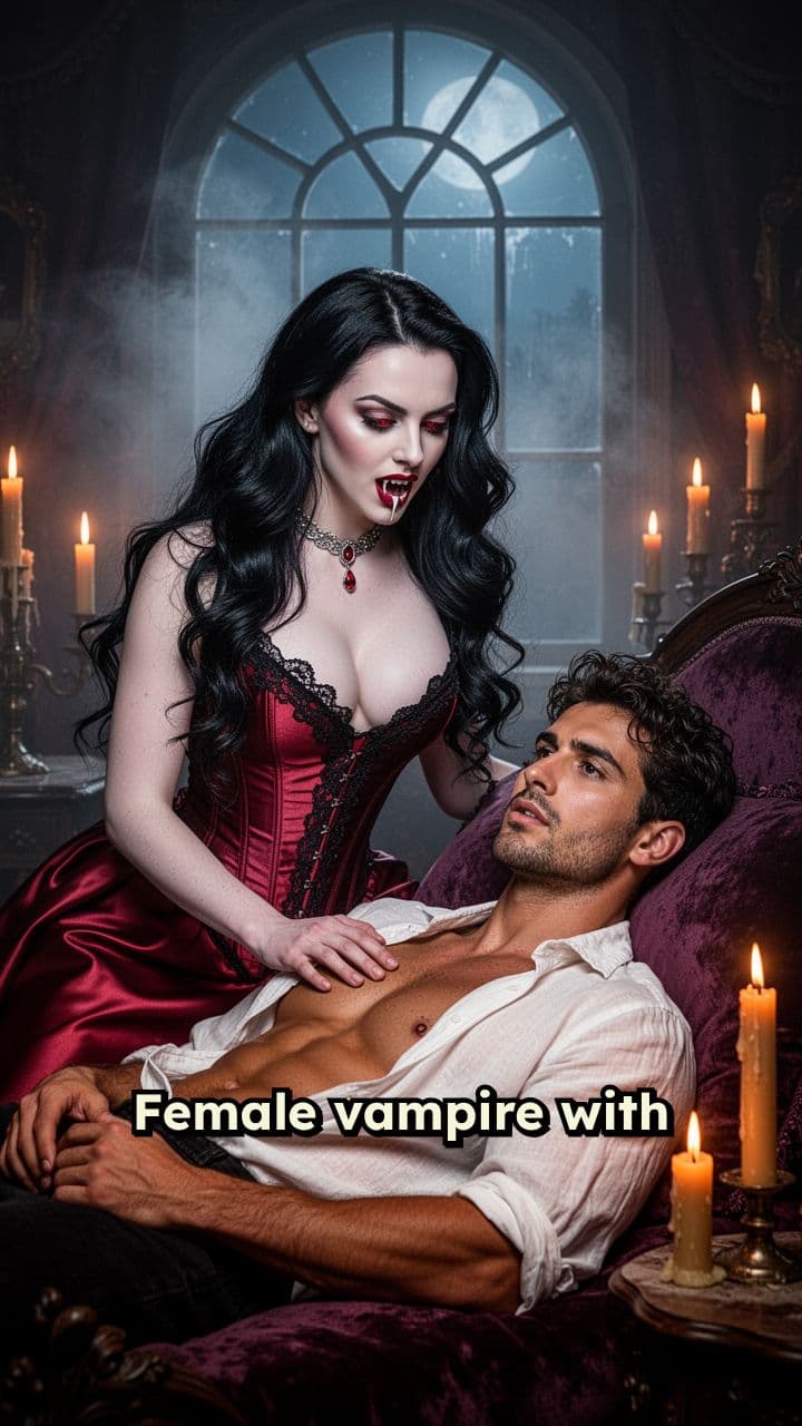 Vampire Seduction and Blood Sucking