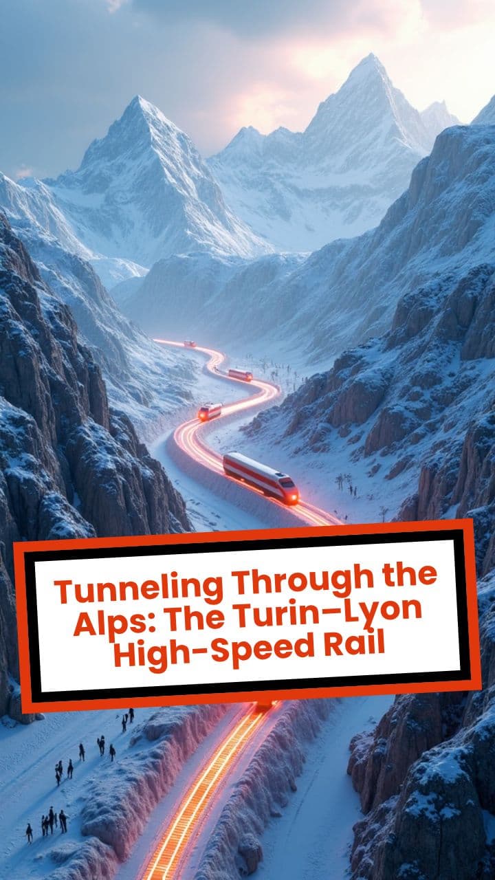 Tunneling Through the Alps: The Turin–Lyon High-Speed Rail