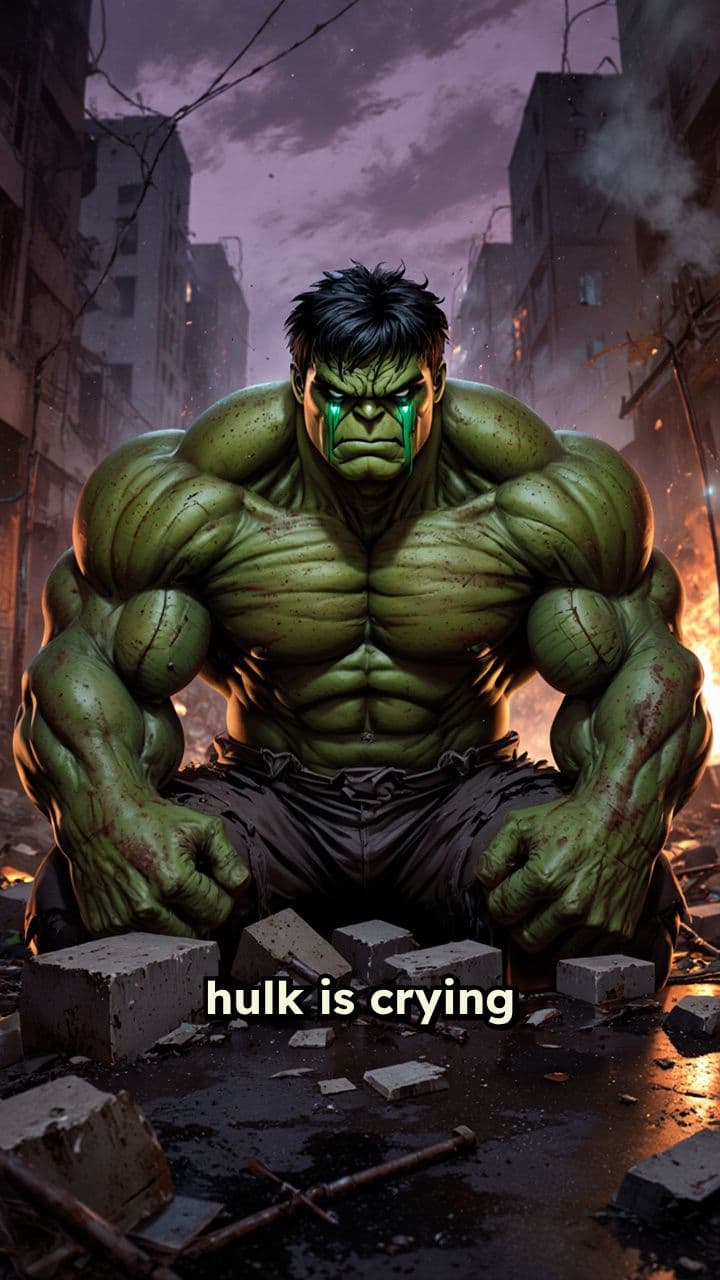 Hulk Is Crying