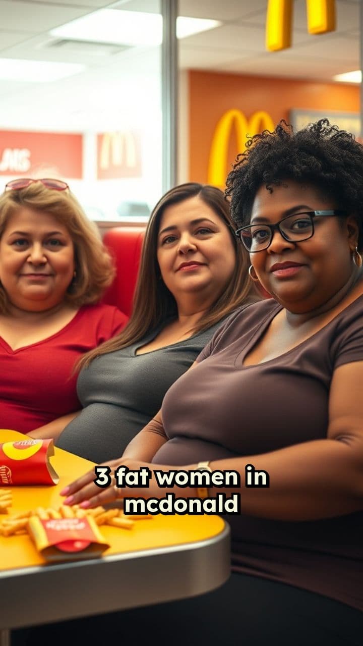 Three Women at McDonald's