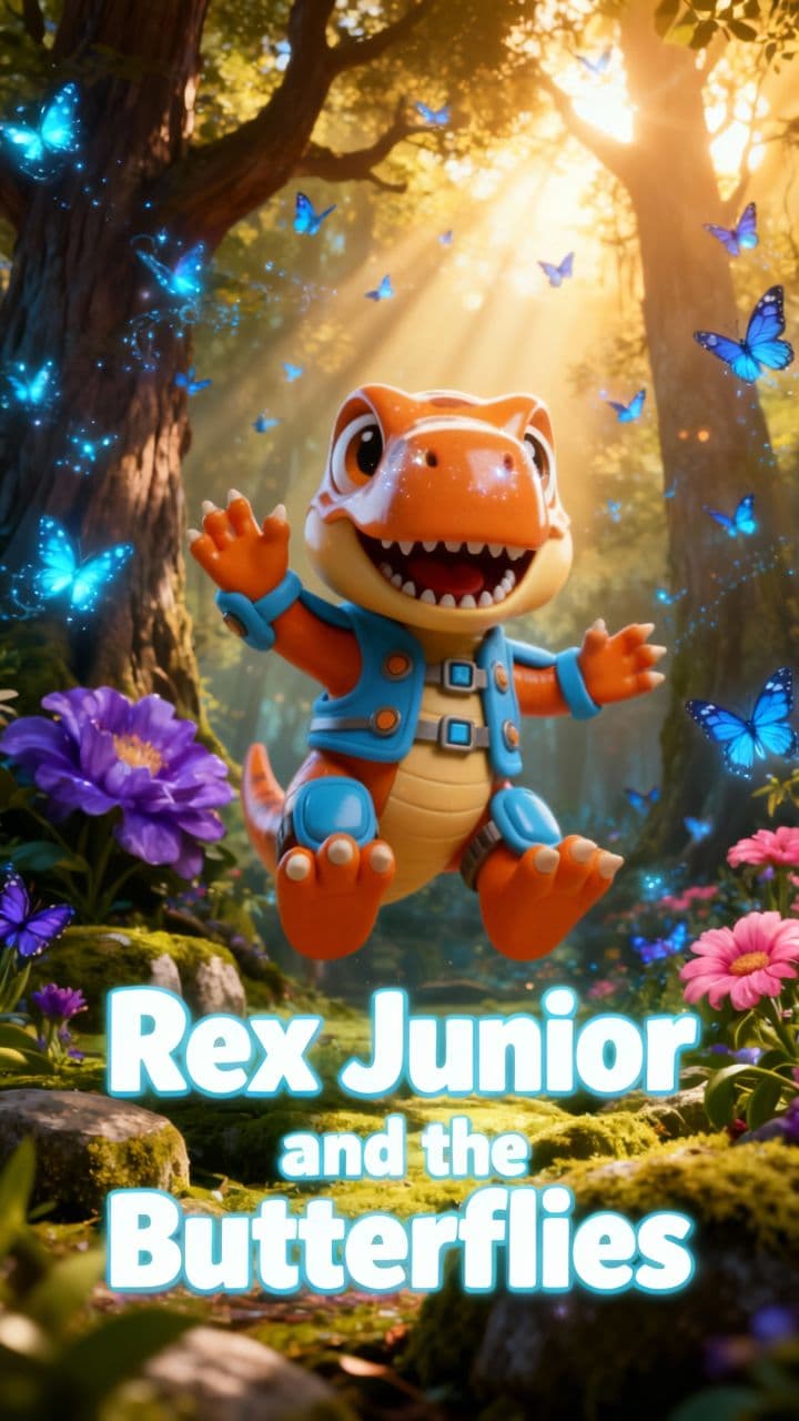 Rex Junior and the Butterflies