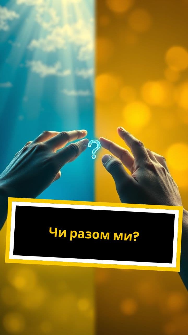 Чи разом ми?