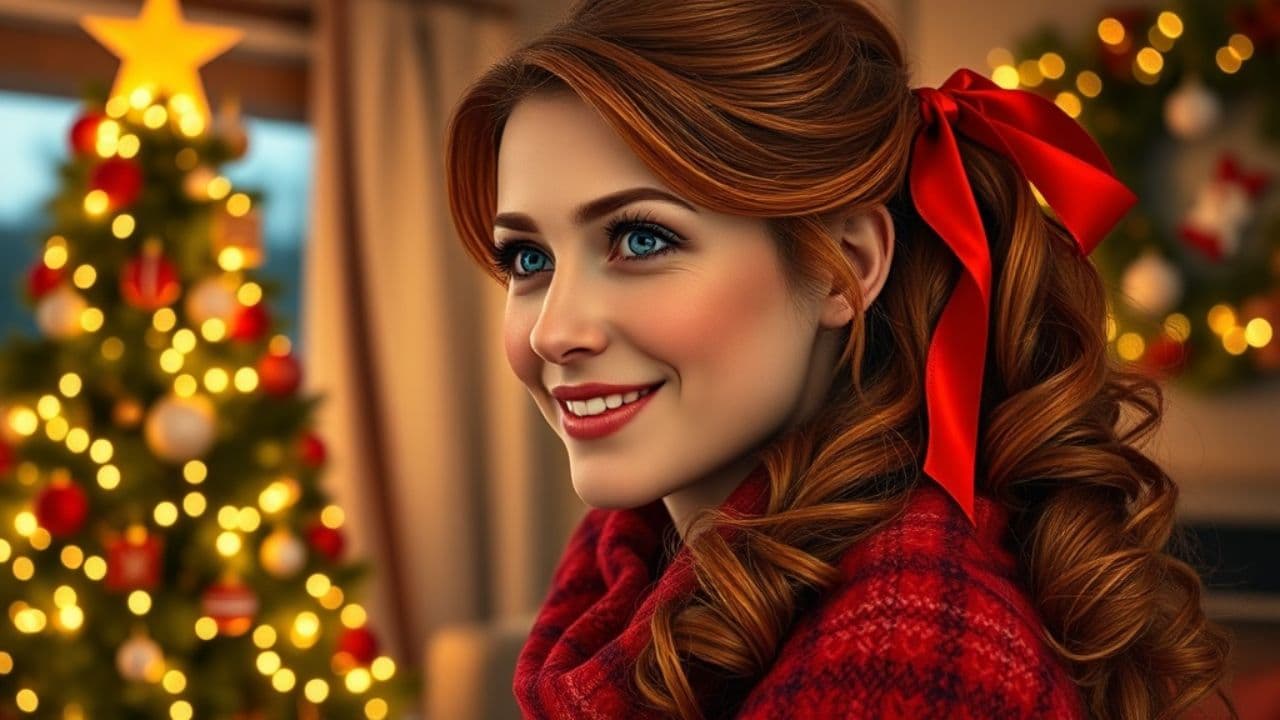 Mini Jersey Cow for Christmas