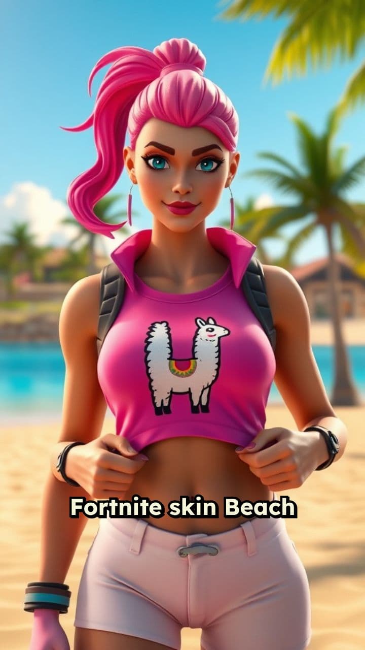 Beach Bomber zieht Oberteil aus