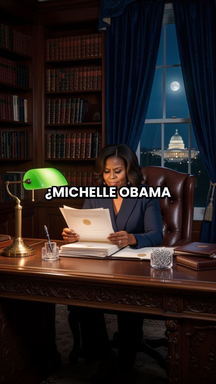 Falsa teoría sobre indultos y Michelle Obama