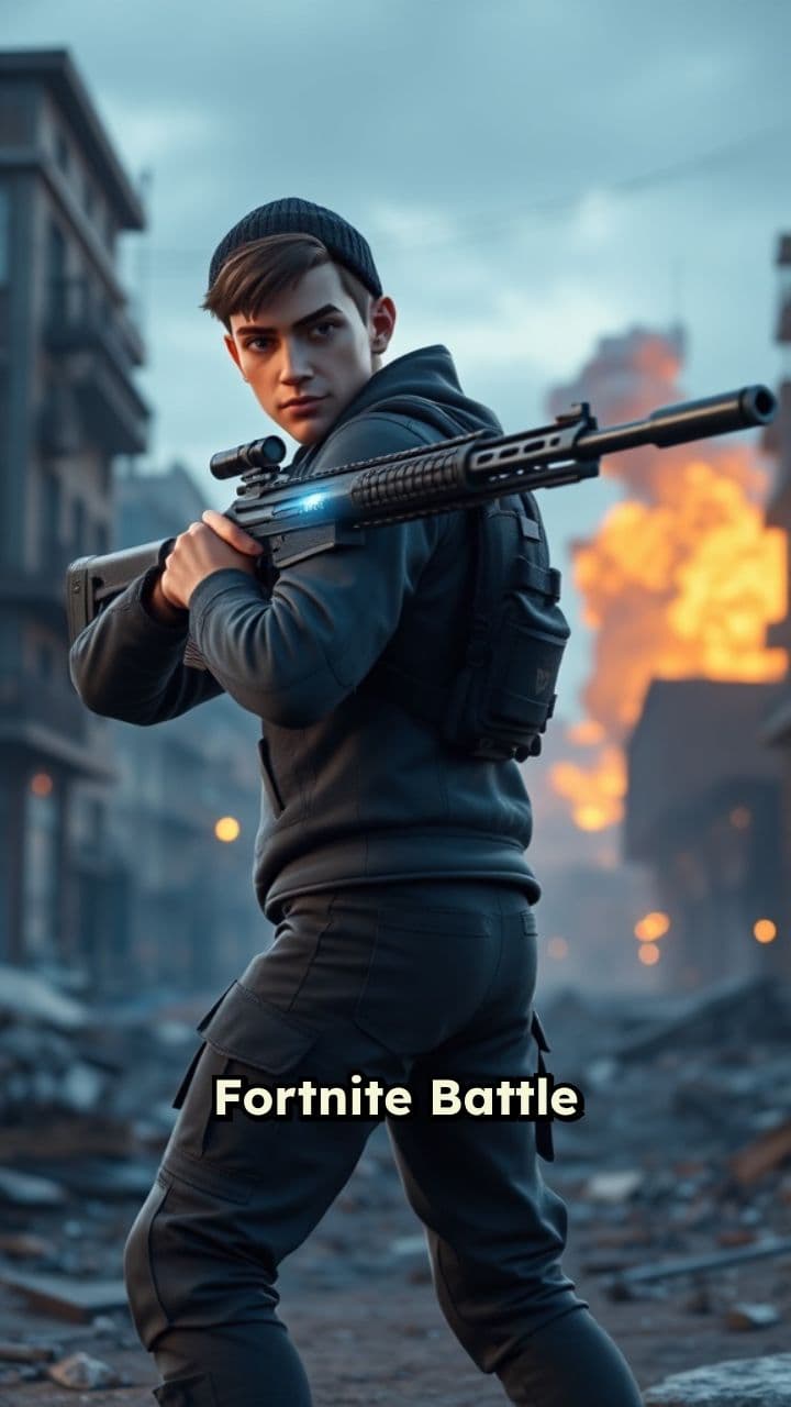 Epic Victory with No Scope Finish