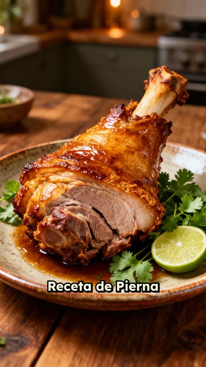 Pierna de Puerco Asada a la Criolla