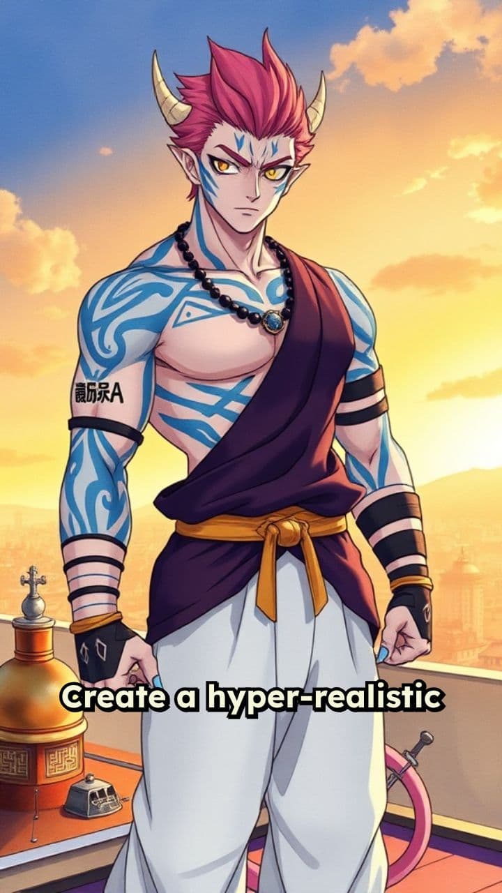 Akaza's Awakening in Tokyo Skies