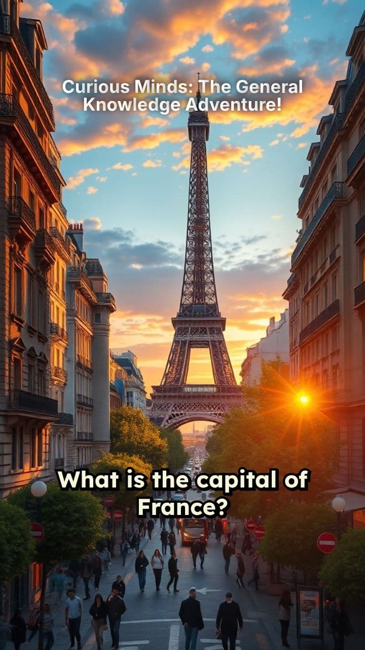 Curious Minds: The General Knowledge Adventure!