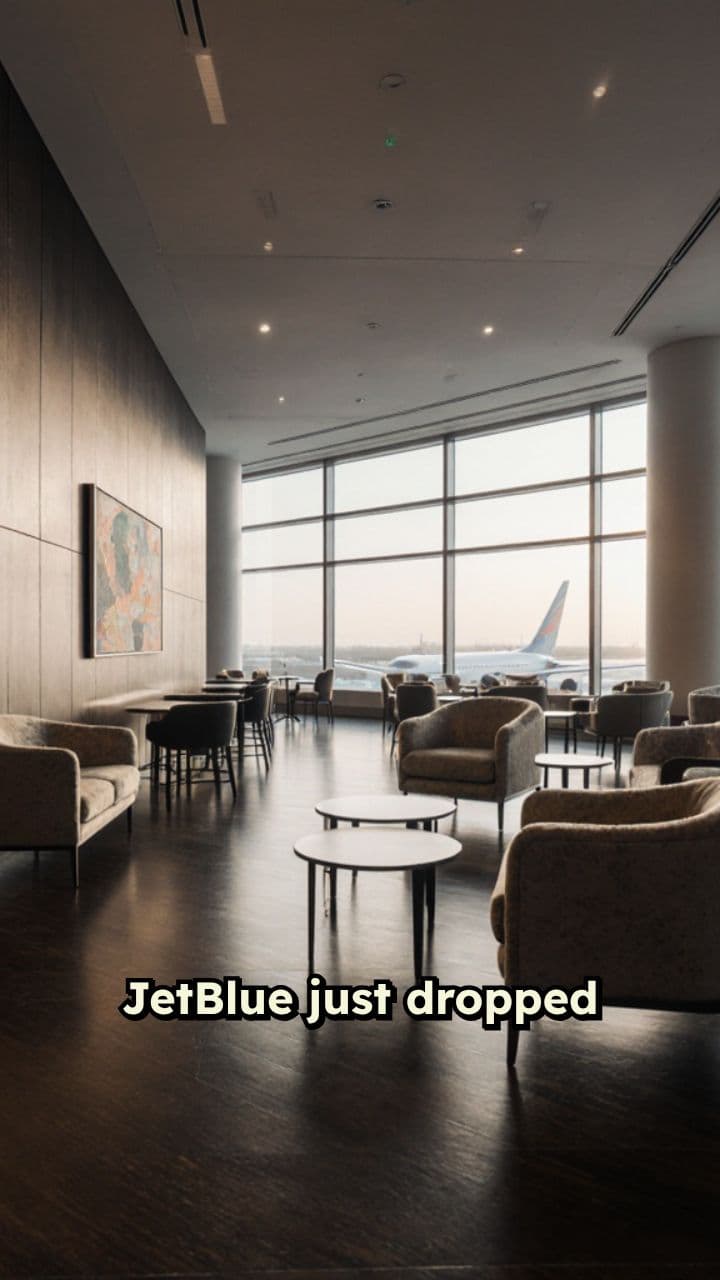 JetBlue Unveils Stunning BlueHouse Lounge at JFK