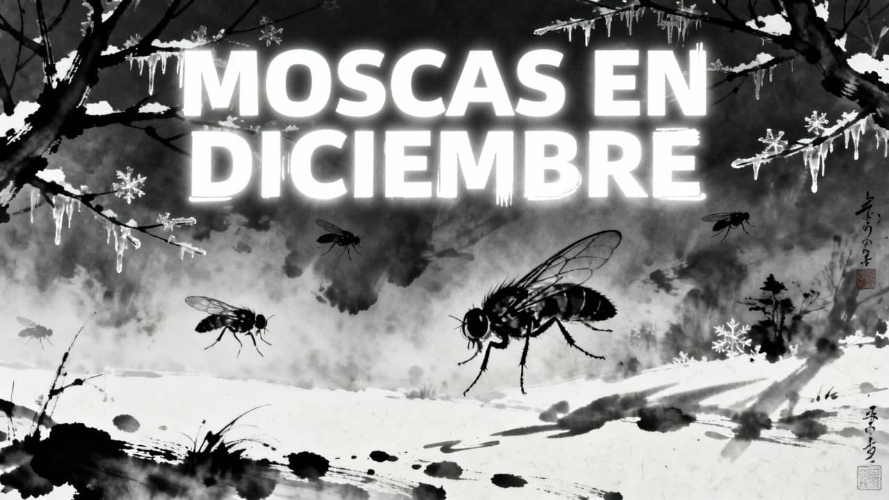 Moscas en diciembre