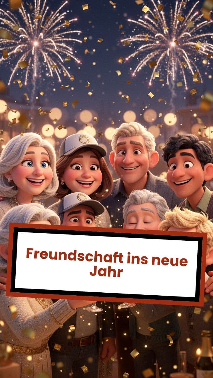 Freundschaft ins neue Jahr