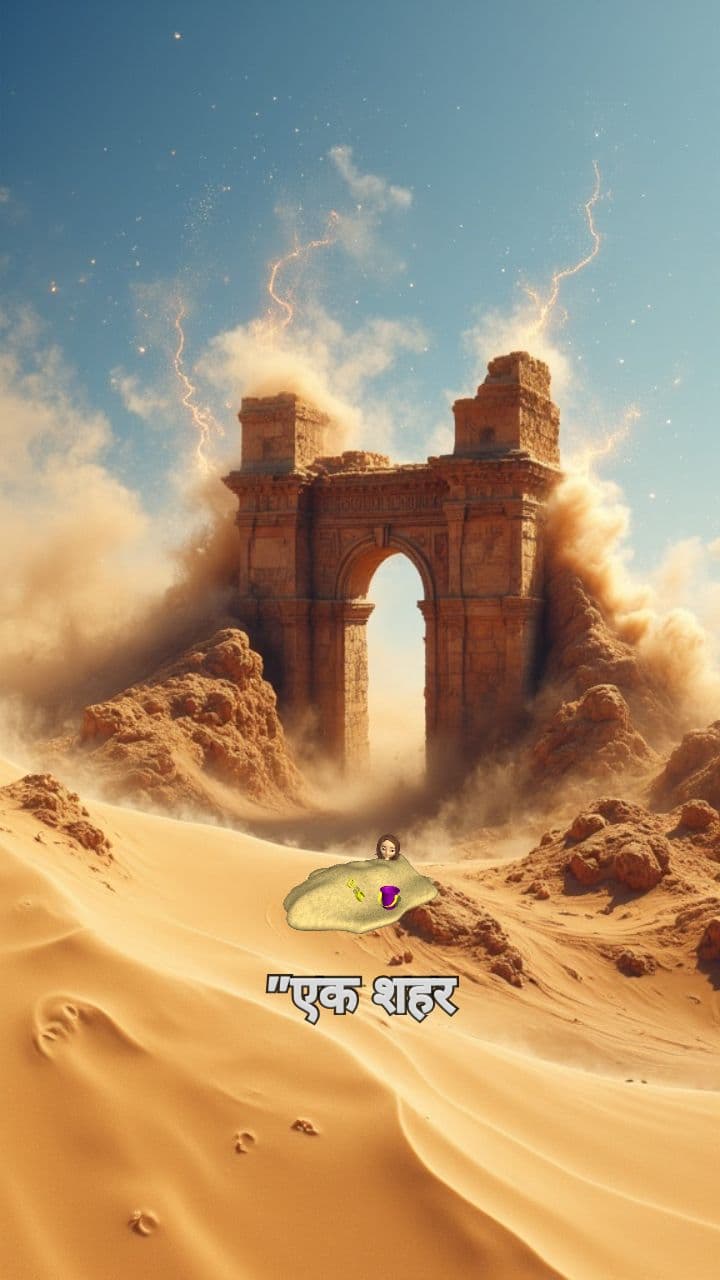 रेत के नीचे दबा खोया शहर