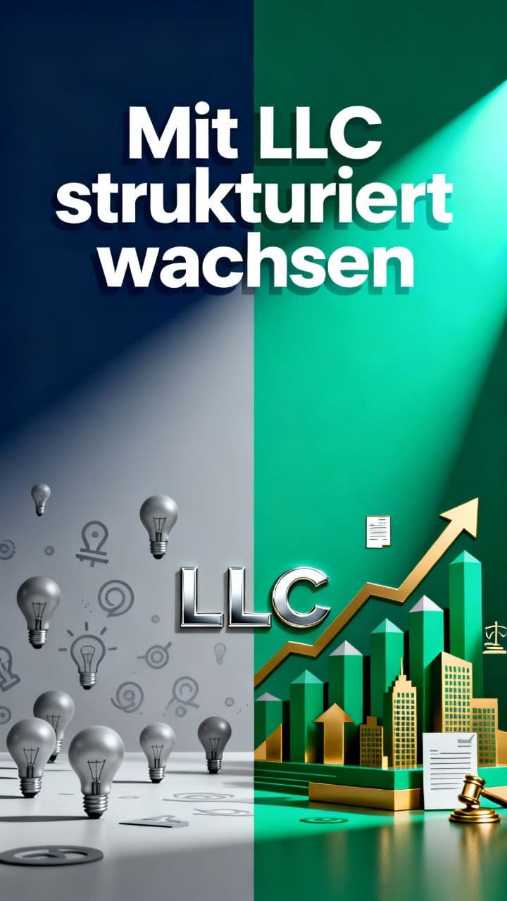 Mit LLC strukturiert wachsen