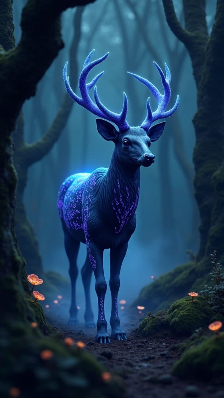 Spectral Forest Guardian: A Rare Sighting