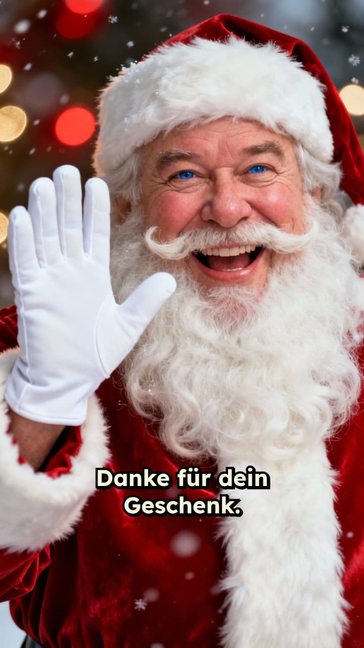 Herzliche Dankbarkeit zu Weihnachten
