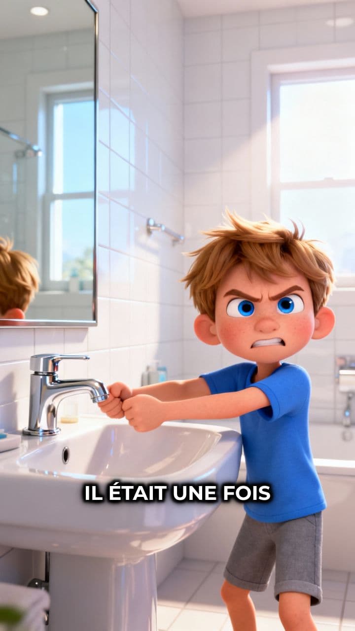 Lucas et le Professeur Microbe