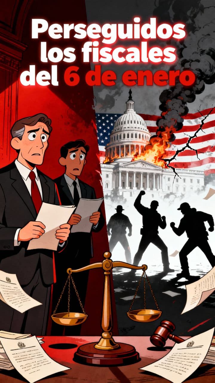Perseguidos los fiscales del 6 de enero