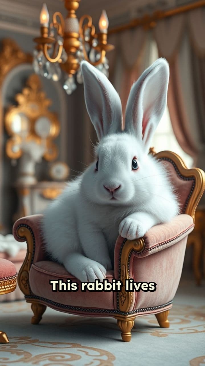 A Rabbit's Luxurious Life