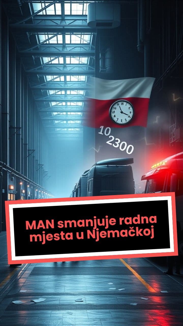MAN smanjuje radna mjesta u Njemačkoj
