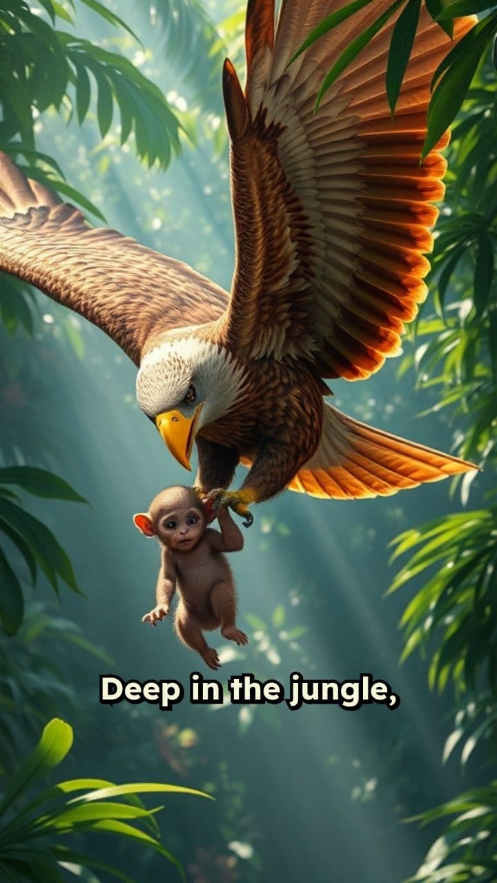 United Monkeys Defeat the Eagle