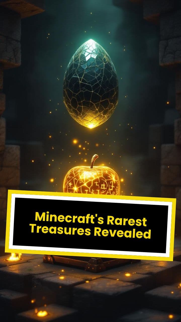 Minecraft's Rarest Treasures Revealed