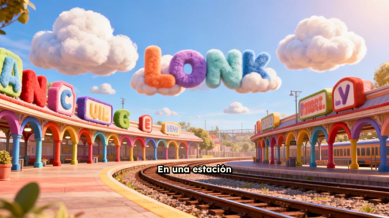 El Tren de las Palabras y Las Letras Amigas