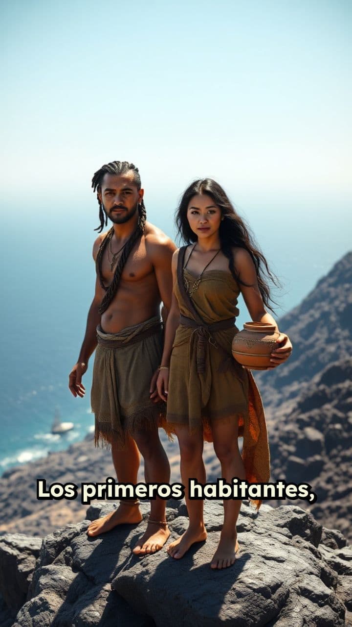 Historia de los habitantes canarios