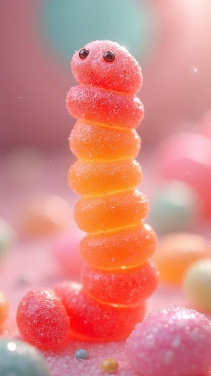 Gummy Worm Delight