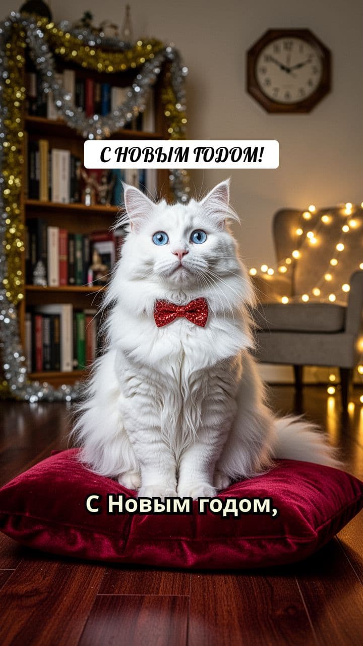 Новогодний Кот