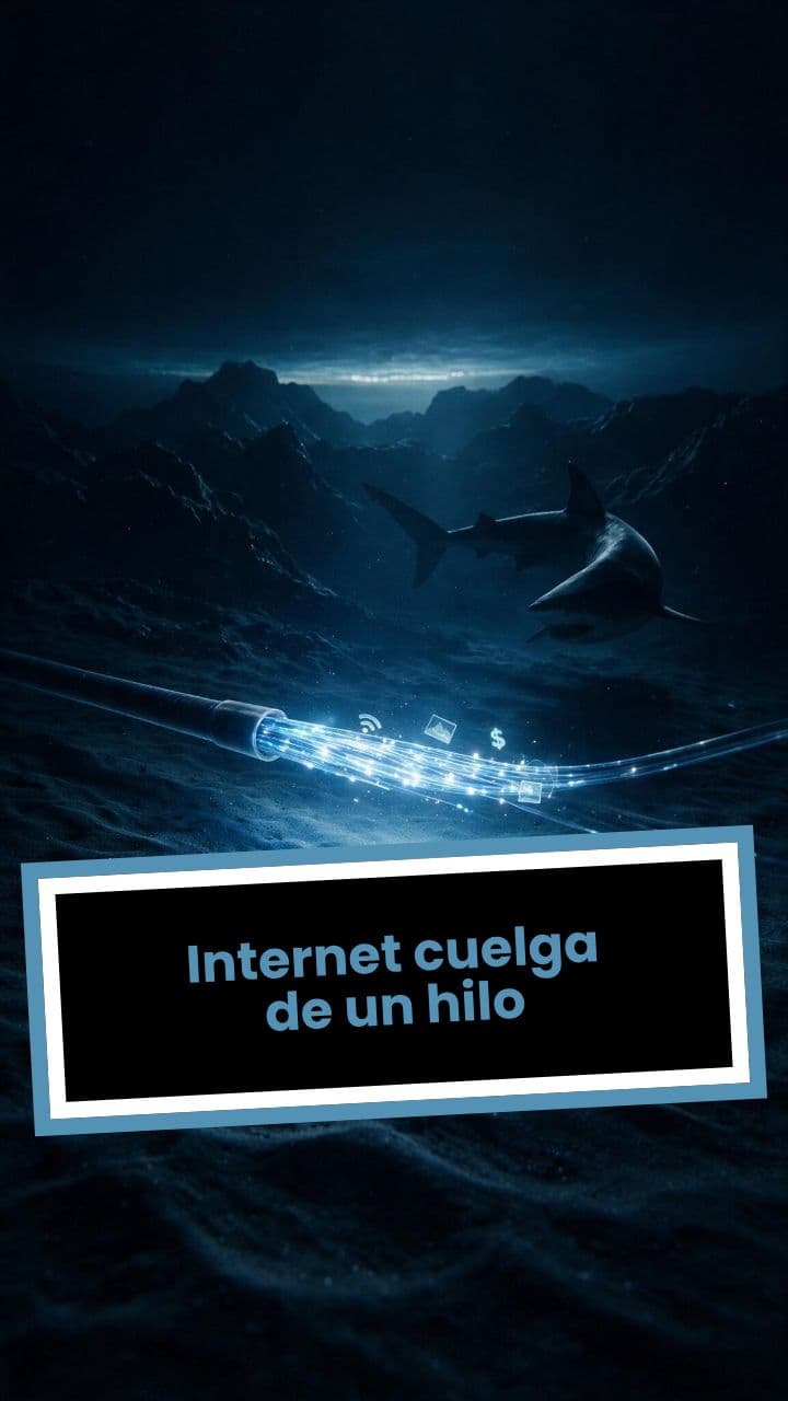 Internet cuelga de un hilo