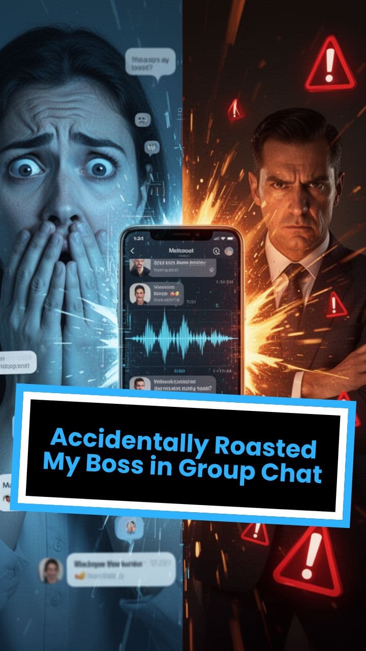 Accidentally Roasted My Boss in Group Chat