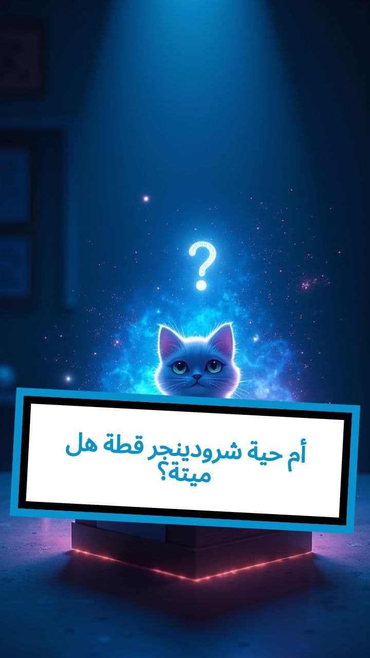 هل قطة شرودينجر حية أم ميتة؟