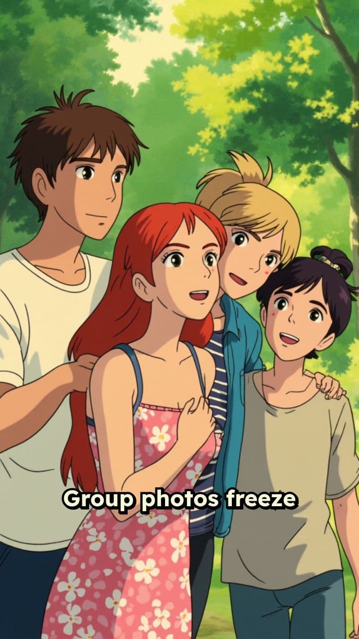 Fleeting Connections in Frozen Moments